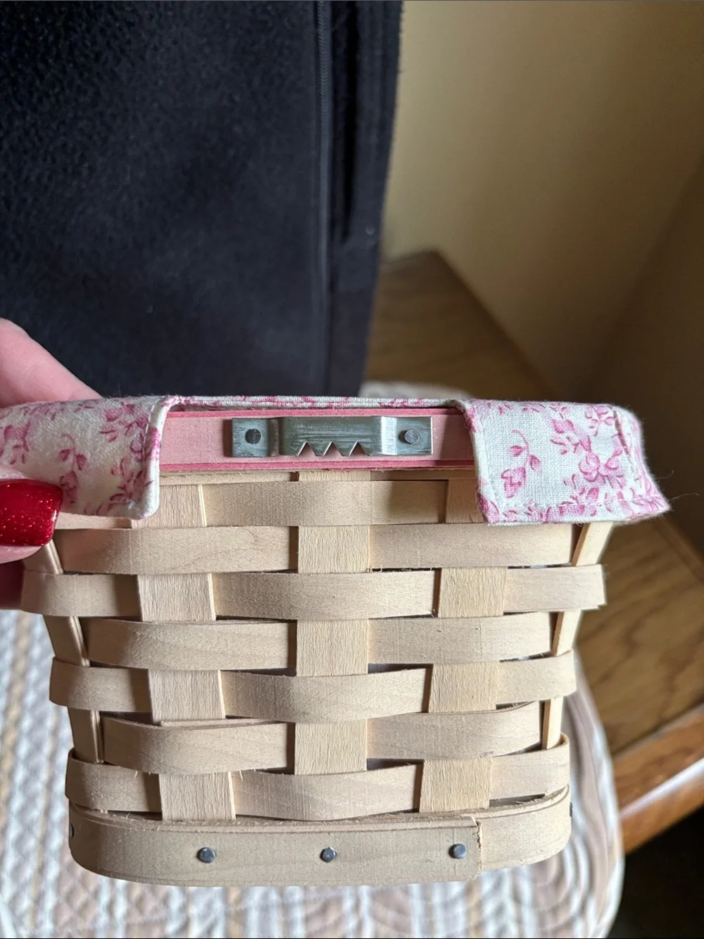 Signed 2007 Longaberger Horizon of Hope Basket Set